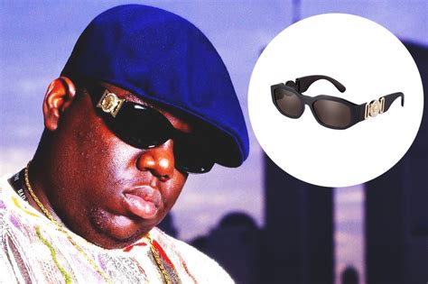 what versace sunglasses did biggie wear|notorious big Versace sunglasses.